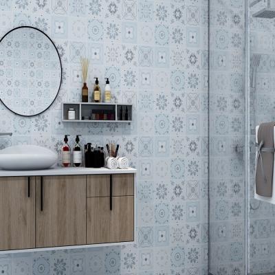 China ECO-Friendly Tile Mosaic Sticker Self Adhesive Wall Decor Vinyl Tile Sticker for Bathroom for sale