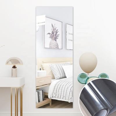 China Vinyl Adhesive Mirror Wall Sticker Fireproof Self Adhesive Window Film Waterproof for sale