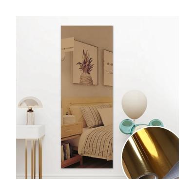 China Reflective Peel Removable Mirror Adhesive Wallpaper Self Stick Window Film for sale