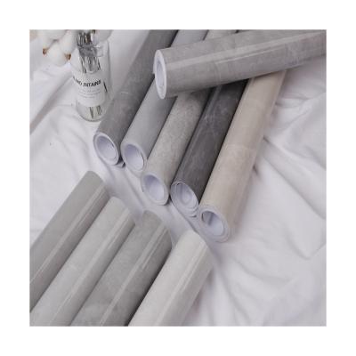 China Roll Size 61cm * 5m PVC Vinyl Wallpaper for Bathrooms Self Adhesive and Waterproof DIY Marble Design for sale