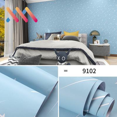 China Bedroom Living Room Decoration PVC Vinyl Self Adhesive Wallpaper with Modern Design and Waterproof Feature for sale