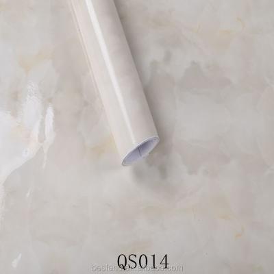 China XuanMei Decorative Marble Contact Paper PVC Adhesive Film Thickness 0.2MM-0.3MM for Furniture Transformation for sale