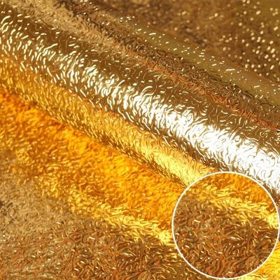 China Vinyl Tapeten Selbstklebstoff Goldene Wand Abdeckung 3D Wandsticker für den Handel zu verkaufen