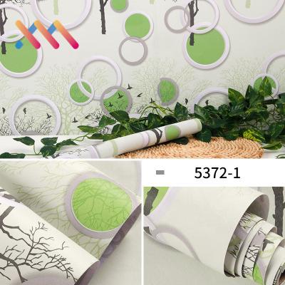 China DIY Home Decoration Modern Design Style 3D Self Adhesive PVC Vinyl Wallpaper for sale