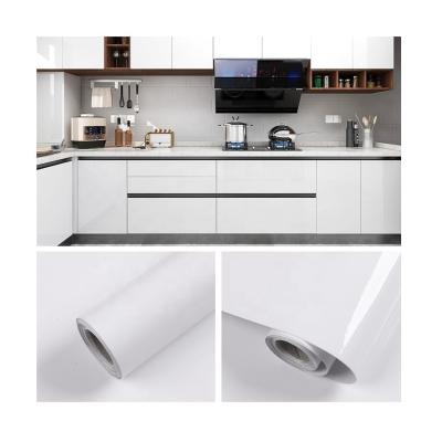 China Furniture Film Kitchen Cabinet Film PVC Vinyl Adhesive Cupboard Door Stickers for sale