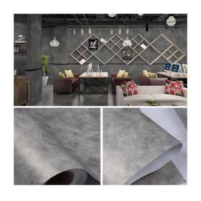 China Luxury Dark Gray Wallpaper with Geometric Pattern 0.6m Width Vinyl Wall Stickers Removable Wall Paper Customized Design for sale