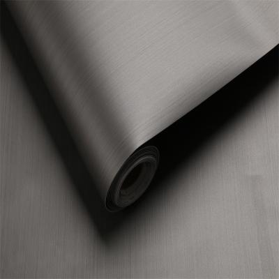 China Wood Grain Soft Touch Self Adhesive PVC Film Roll for Furniture Protection for sale