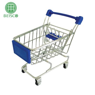 China Unfolding Mini Business Insurance Shopping Trolley , Mini Tidy Trolley Shopping Desk , Toy Shopping Trolley for sale