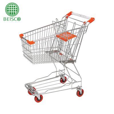 China Convenience Home Decorate China Manufacturer Retail Shopping Trolley With Customized Logo for sale