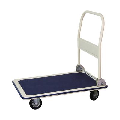 China High quality durable metal logistics folding platform trolley of tools for sale