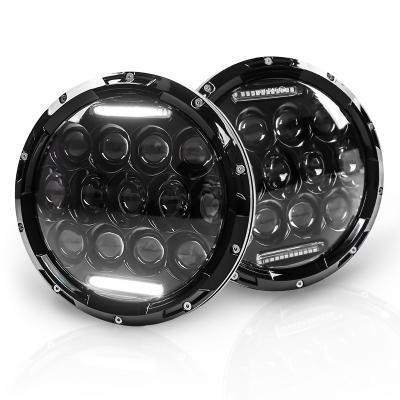 China OVOVS Atuo Parts 7 Inch Led Headlight With DRL For Wrangler Jk Tj Fj Cruiser Trucks Off Road Lights TJ for sale