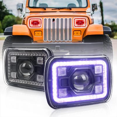 China Trucks With 5x7 Inch OVOVS Headlamps 50W 6x7