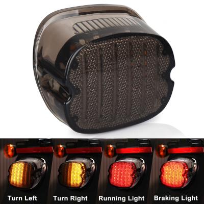 China Connect OVOVS 12v Plug Rear Tail Light High Brightness Led Tail Light For Harley Road King Dyna Glide Softail Sportster for sale