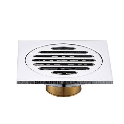 China 10*10 Floor Drain Sewage Drainage Floor Drain Washing Machine Drain Floor Drain Automatic Brass EUROPEAN Single Floor Drain for sale