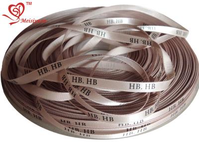 China 7 mm Custom Printed Ribbon for gifts Abundant printing technique Polyester Satin Ribbon for sale