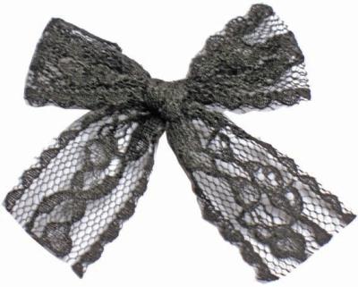 China Sexy Lace Mini Ribbon Bows 4 level Color Fastness OEM acceptable for sale