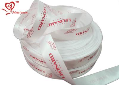 China Silk Screen Decorative personalized favor ribbons 25mm For Perfume for sale