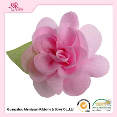 China Custom fabric handmade flowers diy 6cm Size different color various type for sale