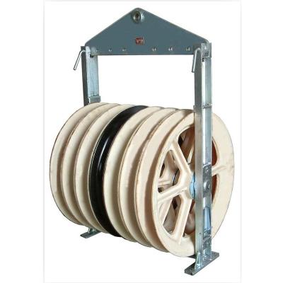 China Construction worksÂ   660mm/822mm Large Diameter Stringing Block, Stringing Pulley Blocks for sale