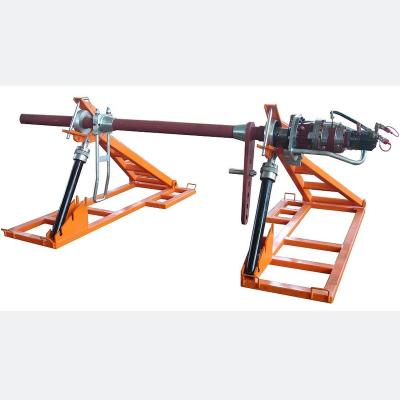 China Hydraulic Feeder Reel Stands , Large Capacity Steel Rope Reel Iron Stands for sale