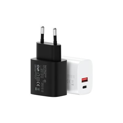 China Mobile Phone Dual USB Port OEM ODM Phone Charger Multifunctional Palladium 20w Wall Charger for sale