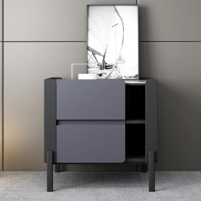 China Rock plate Italian extremely simple rock plate bucket cabinet modern simple side cabinet storage cabinet for sale