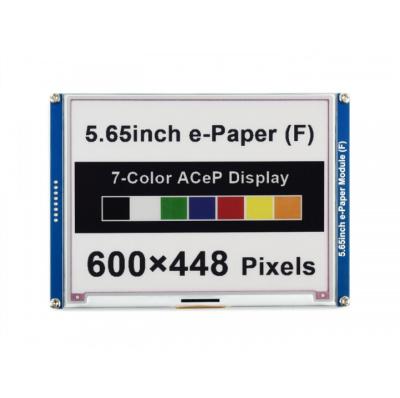 China Waveshare 5.65inch ACeP 7-Color E-ink Display Module 600*448 Pixels ACeP 7Color EPaper for sale