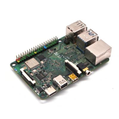 China ROCK Pi 4C Rockchip RK3399 4GB LPDDR4 Mali T860MP4 Single Board Computer Single Board Compatible with Any Computer with Official Raspberry Pi Show AI ROCK pi 4C for sale