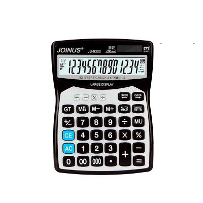 China Wholesale General Purpose Calculator Joinus Cheap Customized Gift School Stationery 112 Step Check Power 14 Correct Double Digits Solar Electronic Calculator for sale