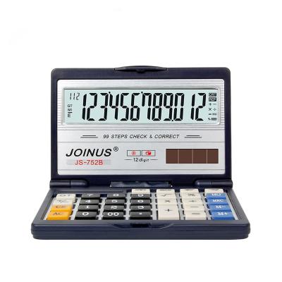 China Wholesale Cheap General Purpose Calculator Factory Price Business Stationery Office Tools 12 Digit Mini Cute Electronic Foldable New Model Calculator for sale