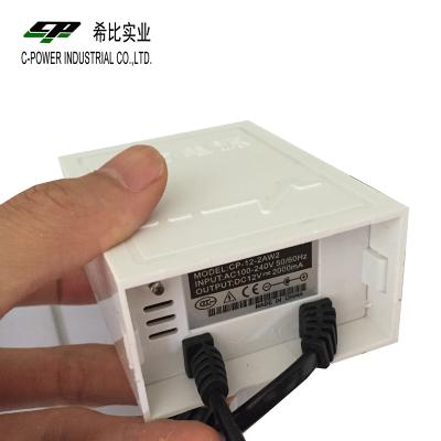 China Waterproof Led CCTV Camera Shenzhen Factory DC 12V 2A DC Adapter Power Supply for sale