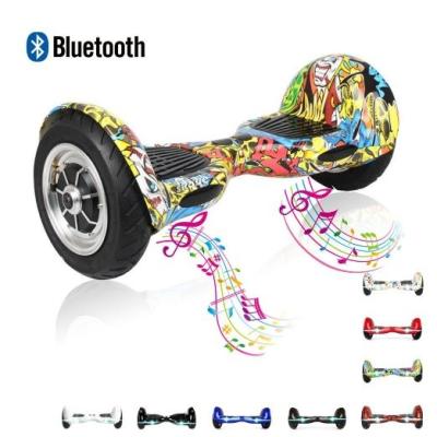 China Remote Control Bluetooth Two Wheels Self Balance Electric Scooter With LED Light for sale