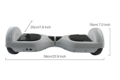 China Bluetooth 4400mah Dual Wheels Self Balancing Electric Scooter for Park Amusement for sale