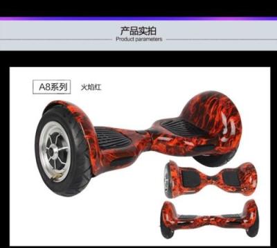 China Standing Two Wheel Balance Scooter Skateboard , 10 Inch Self Balancing Scooter for sale