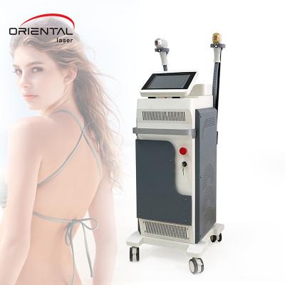 China 2020 Newest Hair Removal Oriental Laser Alexandrite 755nm 1064nm Alexandrite Laser Hair Removal Machine for sale