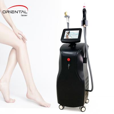 China Pigment removal 30% discount ND yag 1064nm pulse alexandrite laser 755nm long hair removal machine for sale