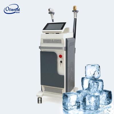 China Skin Tightening Latest Sapphire 2021 Freeze Point Laser Hair Removal Machine for sale