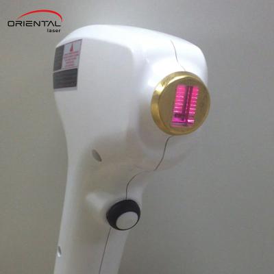 China Hair removal CE TUV 755 808 1064 diode laser hair removal handle / 808nm diode laser hand pieces for hair removal for sale