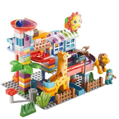 China Building Blocks TOYS FEELO 217 Pcs Slide Building Block Hot Sale China Toys Plastic Children Building Block Set For Kids for sale