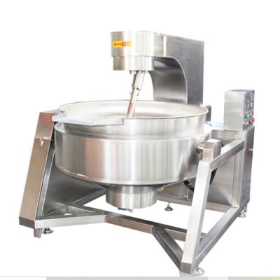 China Vegetable Processing Factory Industrial Cooking Lined Pot Lined Kettle 1000l/h With Stirrer for sale