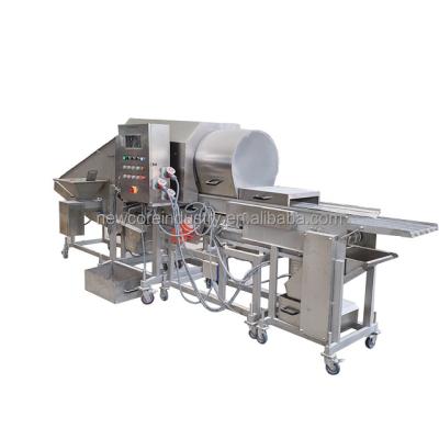 China High efficiency easy operate chicken threshing and chicken pre-sprinkling machine fried chicken equipment machine for sale