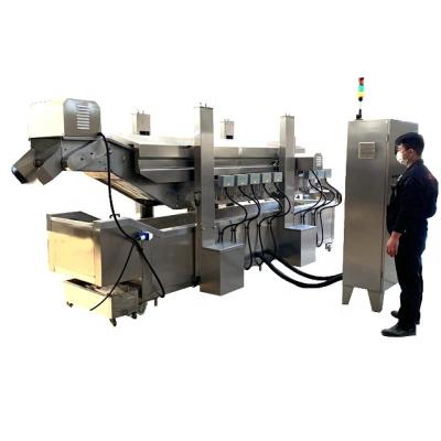 China Automatic Continuous Fried Chicken Fried Chicken Frying Machine for sale