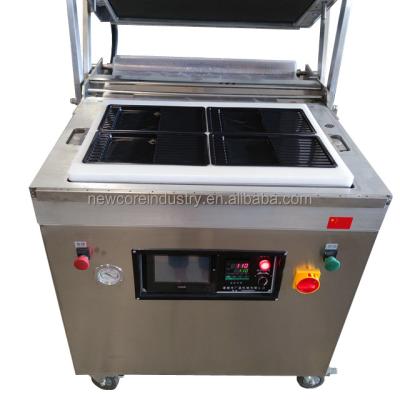 China Cost Effective Sausage Body Fitted Skin Machine Seafood Vacuum Body Vacuum Packing Fit Packaging Machine for sale