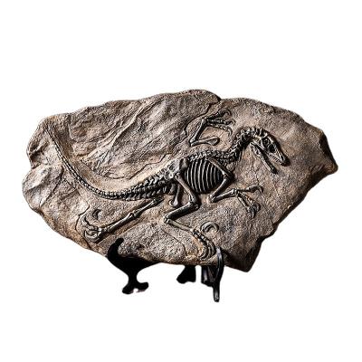 China Resin Artificial Miniature America Dinosaur Fossil Sculpture Figurines Naked Statue Opens Office Home Decor for sale