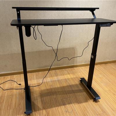 China Double (Height) Single Motor Desk Manual Adjustable Standing Electric Height Adjustable Desk for sale