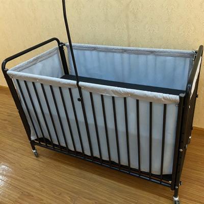 China With Mosquito Net Factory Wholesale Baby Furniture Direct Barrier Bed Playpen Cribs For Boys Girls for sale