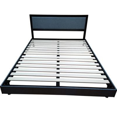 China Simple Furniture (Height) New Design Adjustable Reinforce Wooden Frame Slats Beds for sale