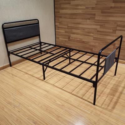 China Wholesale High Quality Foldable Kids Girls Folding Camp House Modern Metal Frame Bed for sale