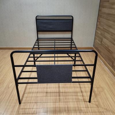 China High quality cheap modern home custom made headboard metal foldable frames foldable bed for sale