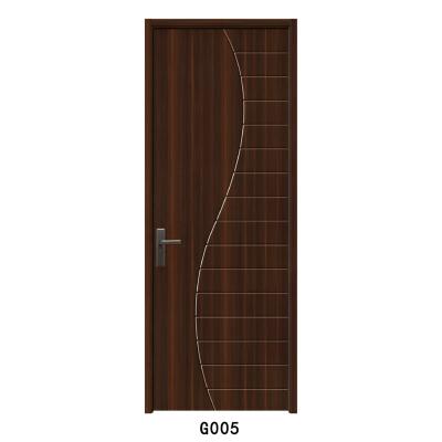 China Hot sale WPC sound insulation skin door modern design for interior doors for villa hotel school hospital apartment for sale